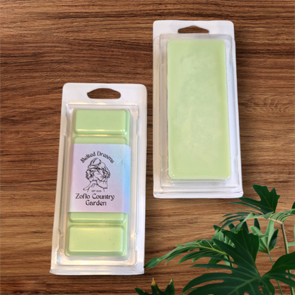 ZOFLO COUNTRY GARDEN WAX MELT SNAP BAR