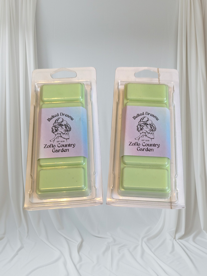 ZOFLO COUNTRY GARDEN WAX MELT SNAP BAR