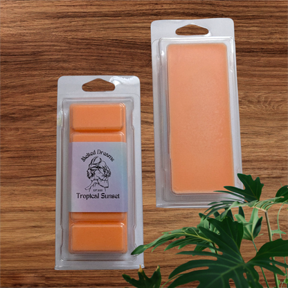 TROPICAL SUNSET WAX MELT SNAP BAR