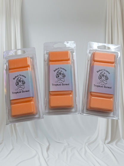 TROPICAL SUNSET WAX MELT SNAP BAR