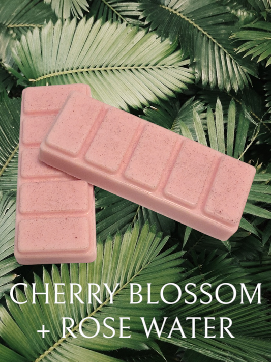 CHERRY BLOSSOM & ROSE WATER STOPPABLES WAX MELT SNAP BAR